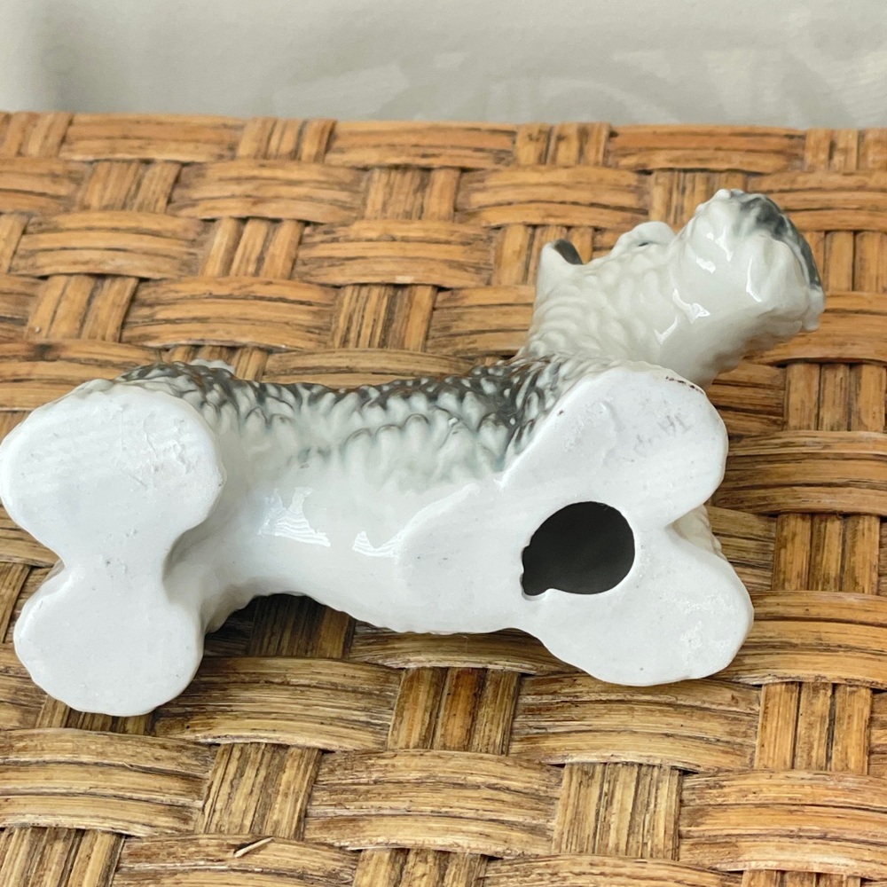 Vintage Ceramic Scotty Dog Figurine - Picture 7 of 12